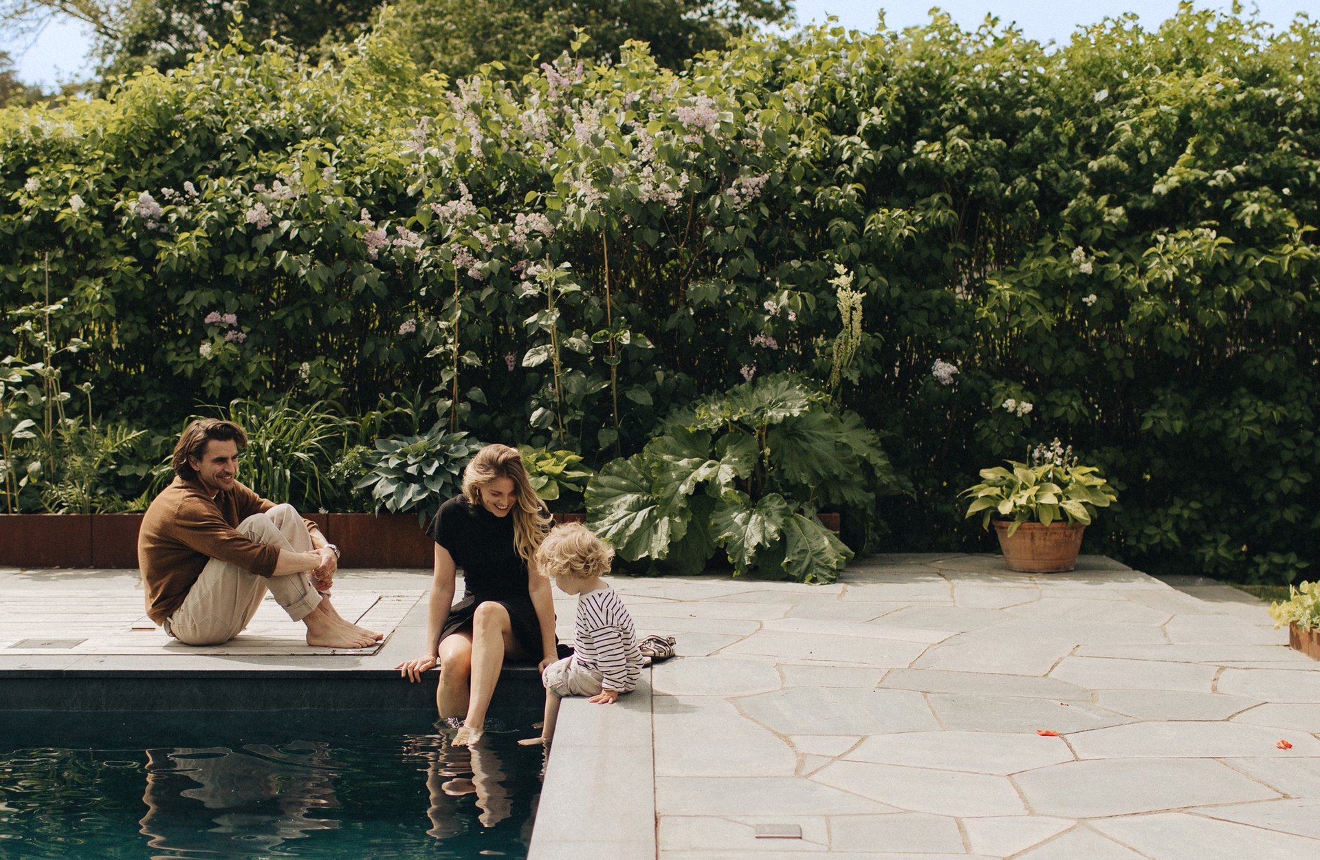 Familj som gjort lyckad bostadsaffär med Bjurfors